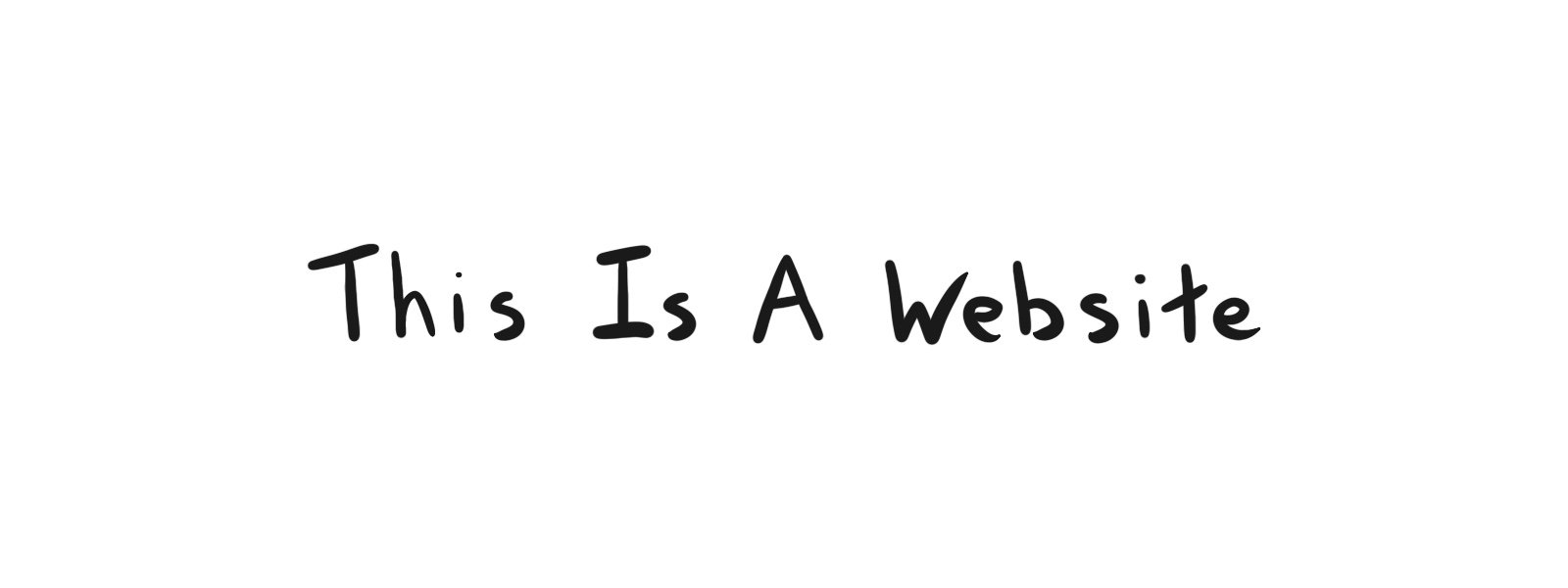 This Is A Website